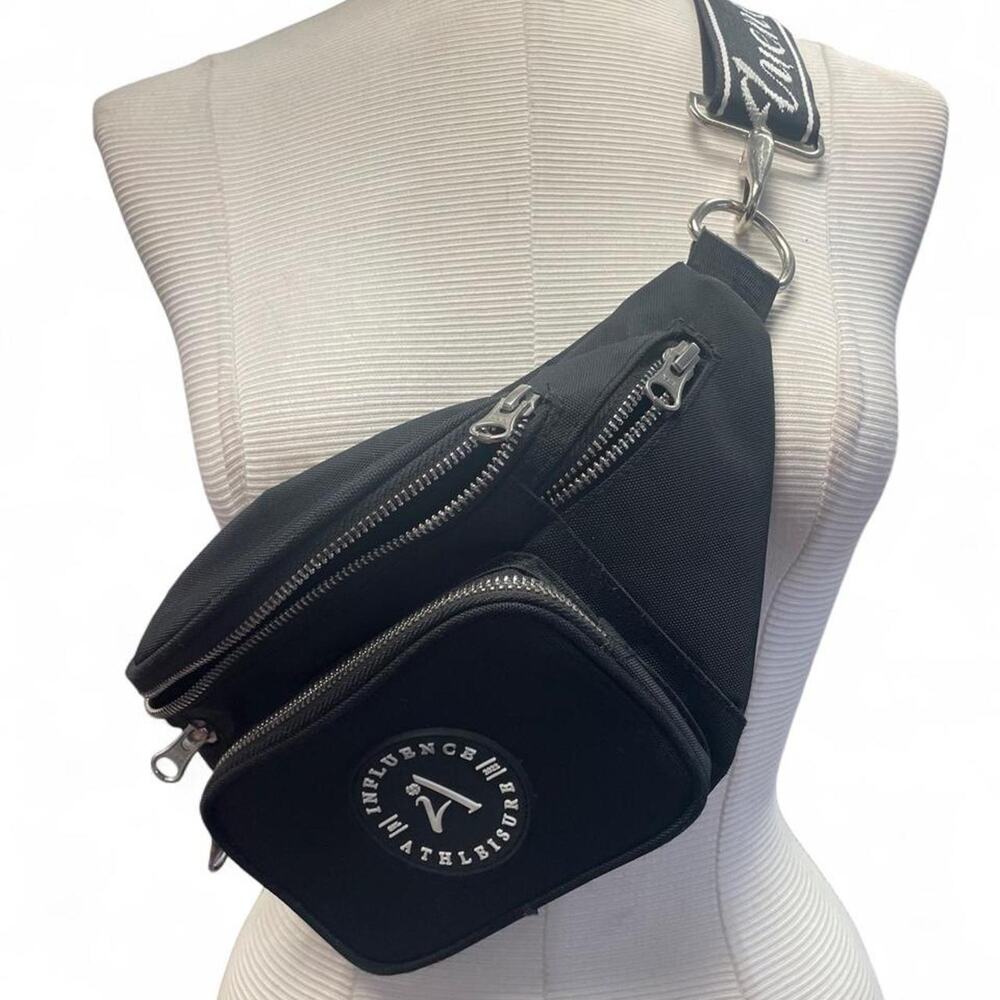 Influence athleisure black crossbody bag
